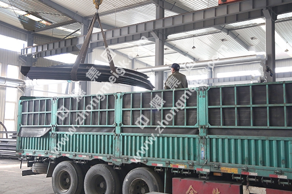 中煤集团一批U型钢支架发往陕西西安